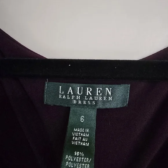 Ralph Lauren Deep Purple Dress - Picture 3 of 5
